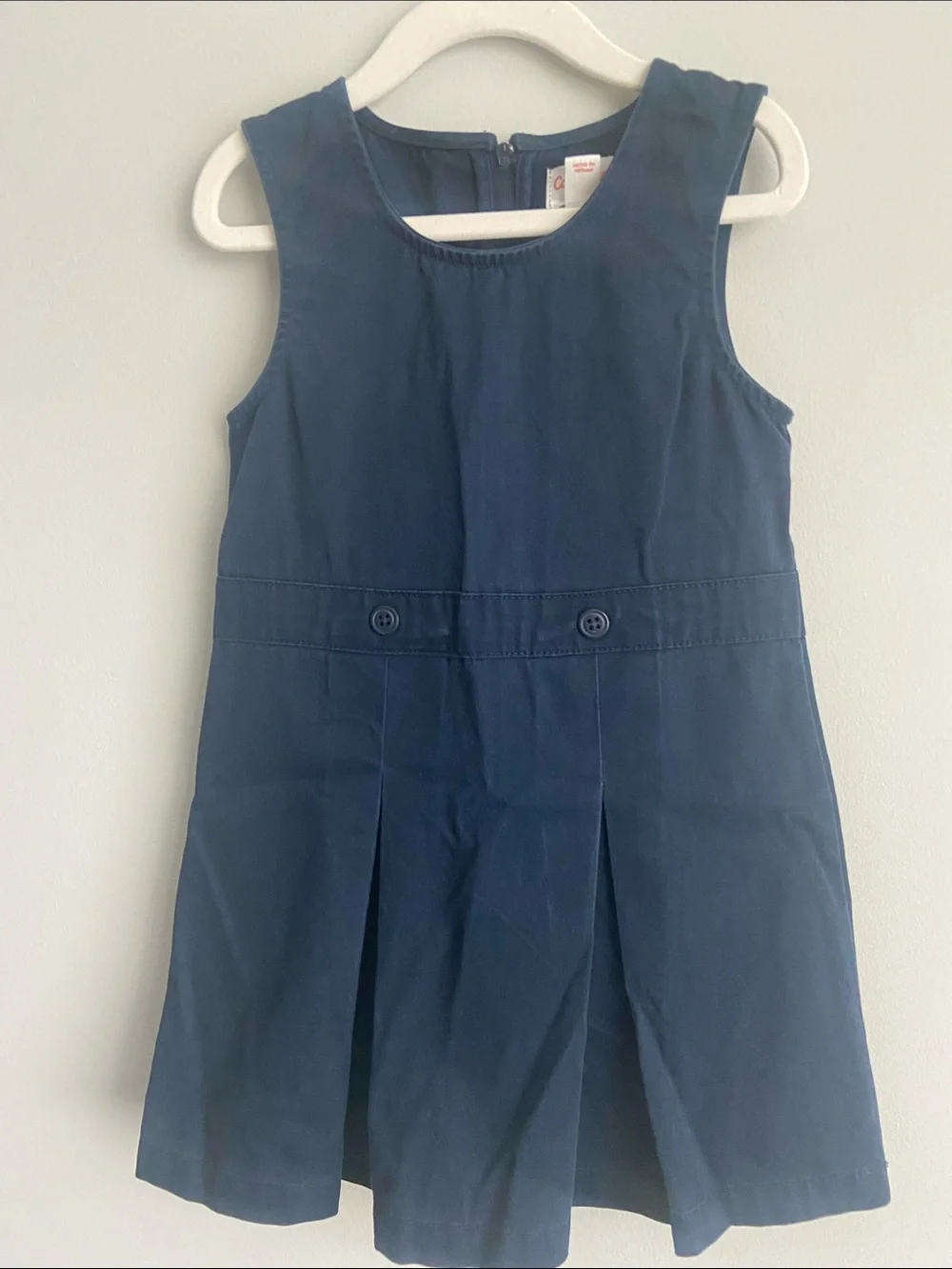 Cat and Jack Navy Blue Sleeveless School Jumper 4T